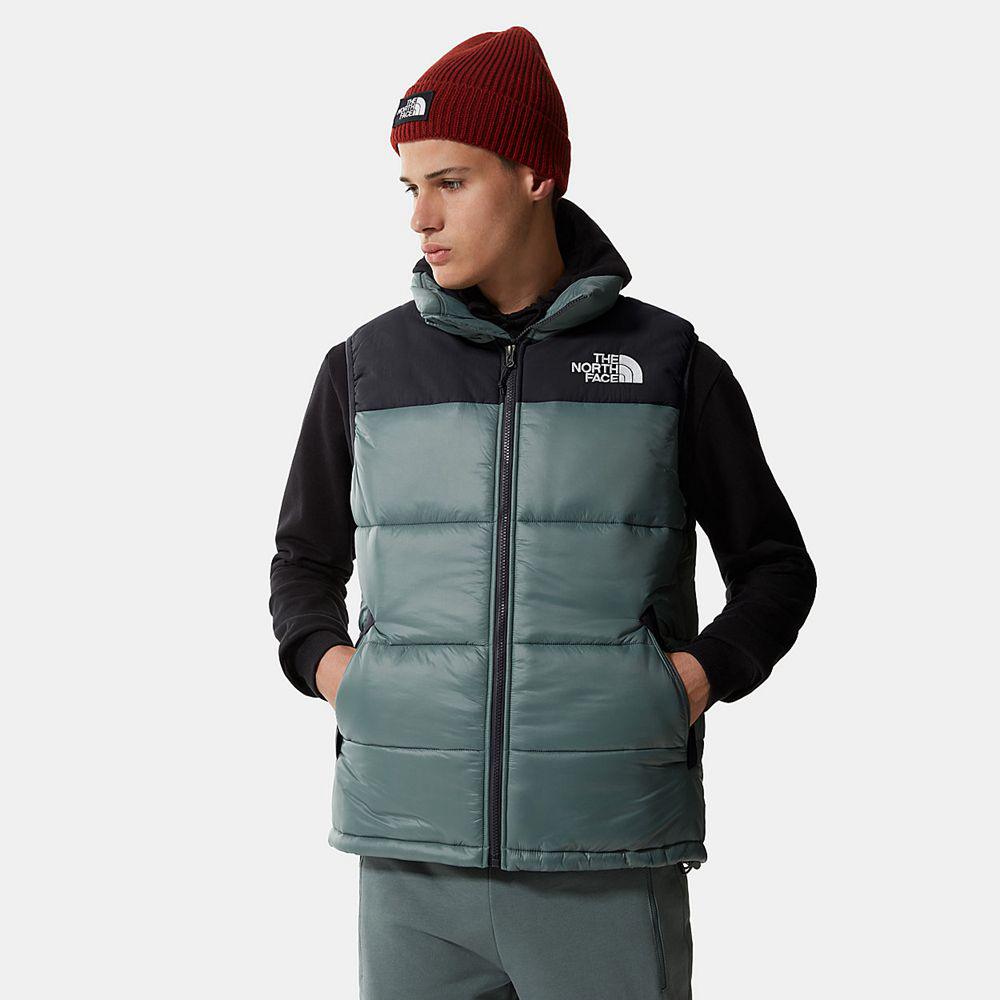 The North Face Himalayan Insulated Ανδρικα Γιλέκα - Πρασινο (JHBK78512)